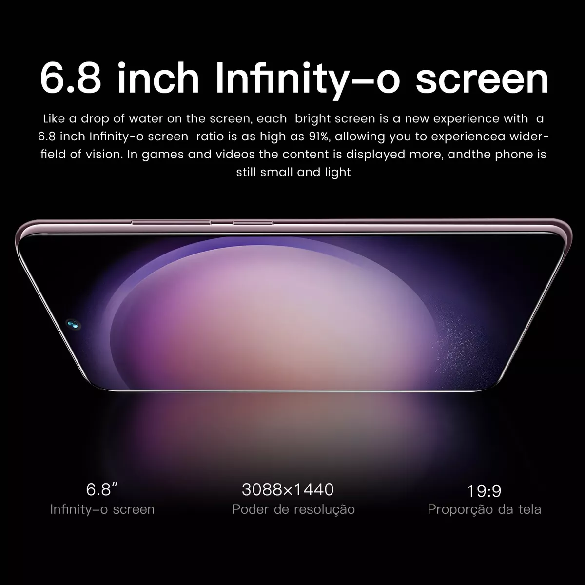 Dual Sim S23 Ultra 2024 El Más Popular Smartphone 5g Wifi Es Súper Barato 6.8 Pulgadas Pantalla Grande Android 13 Celular 12gb Ram 512gb Rom