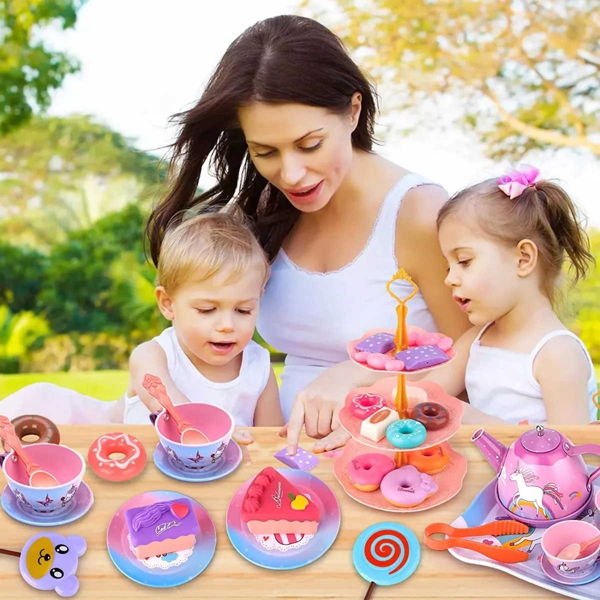 Juguete De Cocina Juego De Té Para Niños Fiesta Del Té Niñas