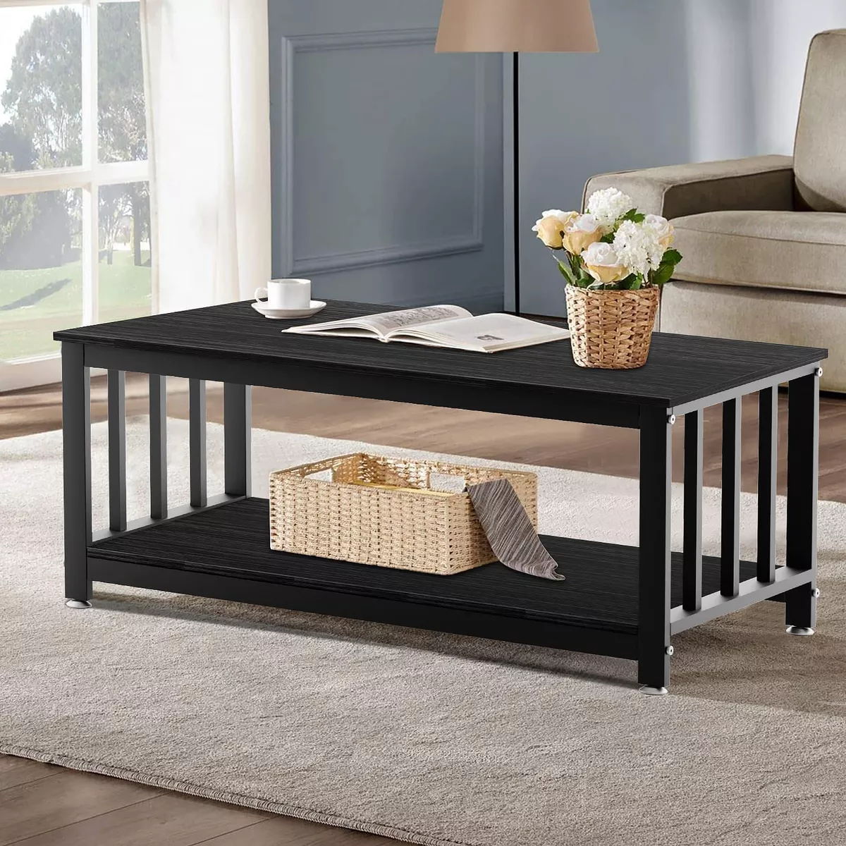 Mesa De Centro, Mesa Para Sala De Madera Moderno