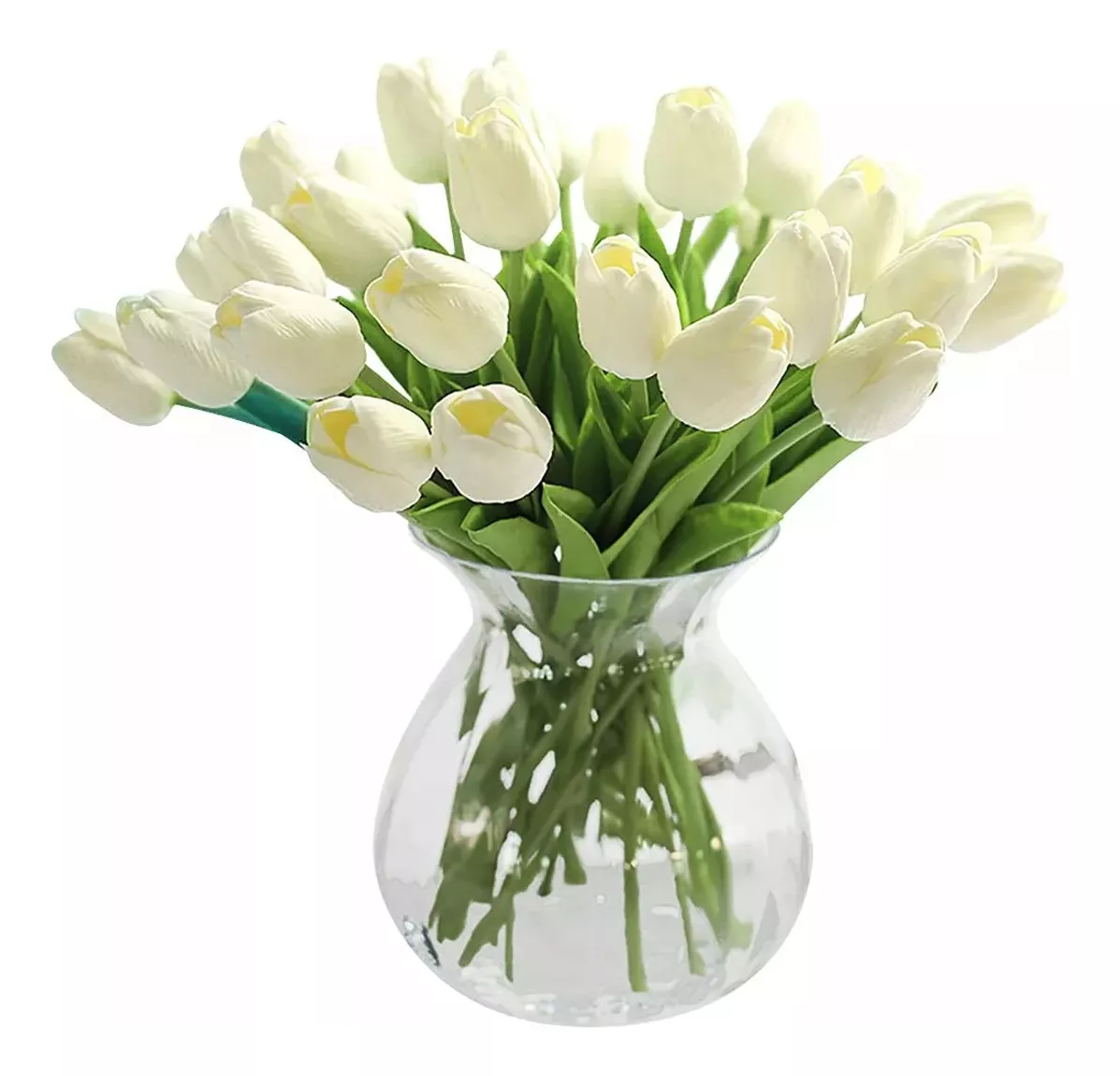 30 Flores Artificiales Tulipanes Decorativas Hogar Fiestas