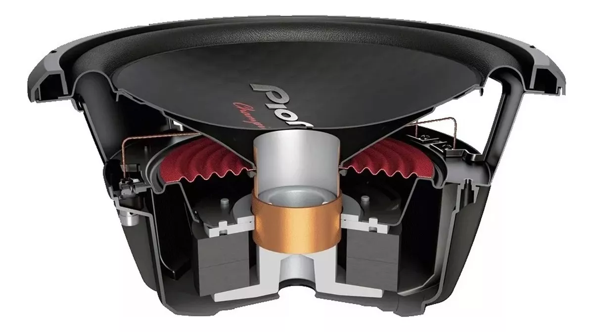 Subwoofer 12 Pulgadas Pioneer  TSW312 D4 1600w Doble Bobina