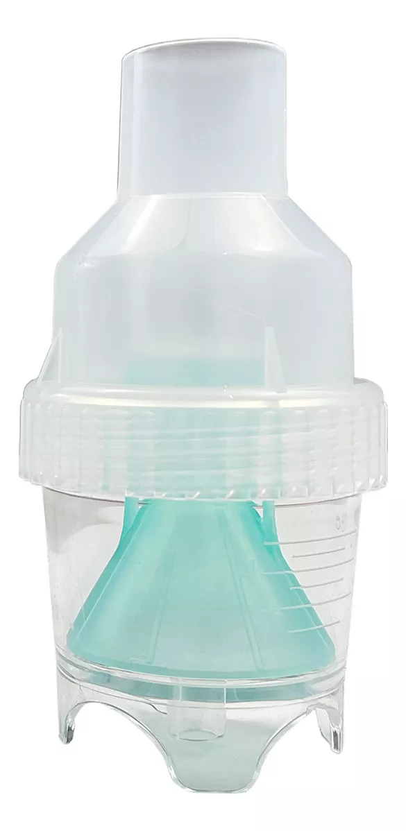 Kit Nebulizador Adulto Mascarilla Vaso Tubería Medimetrics