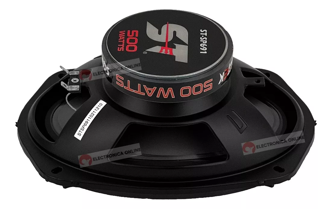 Paquete De 4 Bocinas Para Auto 6x9 Y 6.5 Scandaltek 850w
