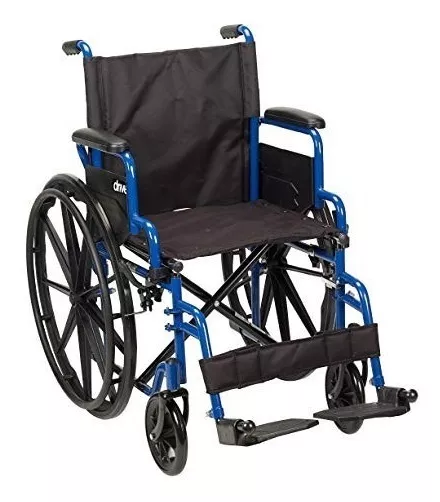Silla De Ruedas Blue Streak De Lujo Marca Drive Medical