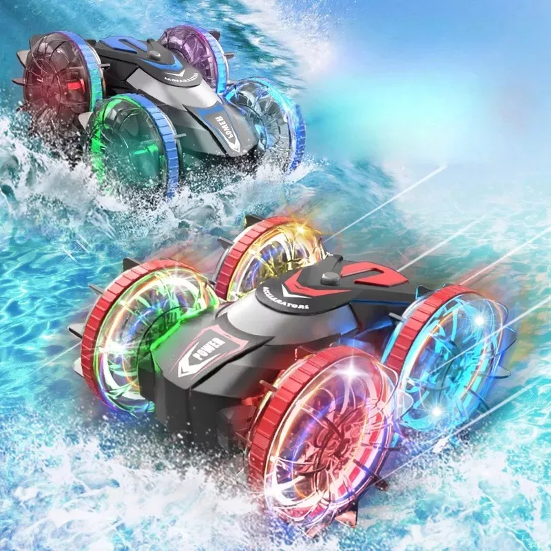 Carros De Control Coche Anfibio Con Conducción Doble Lado