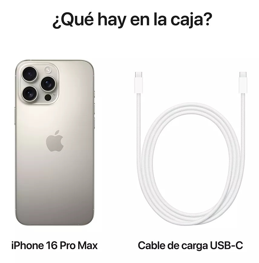 Apple iPhone 16 Pro Max (512 GB) - Titanio natural