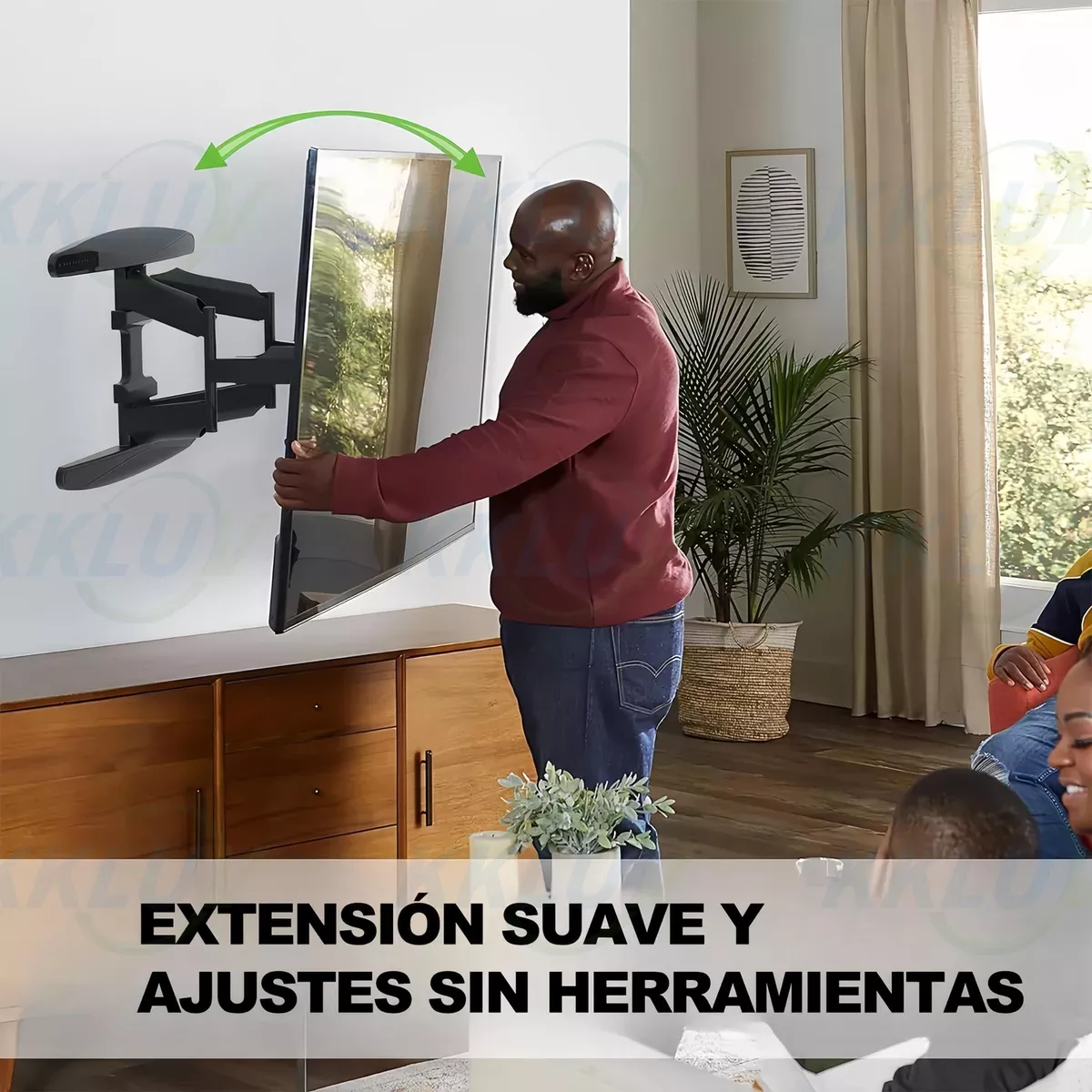 Soporte Tv Pared Para Pantallas De 32-85 Pulgadas Máx 65kg