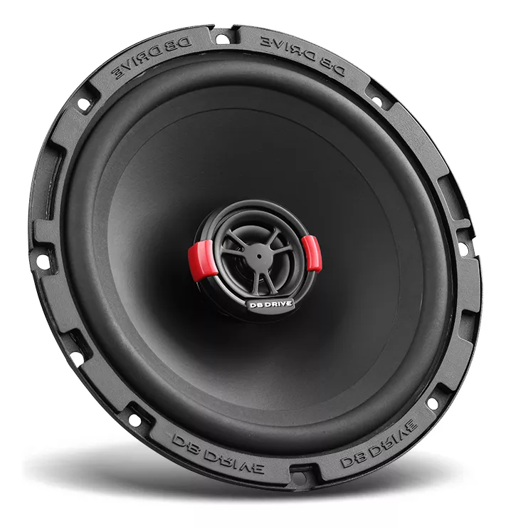 Paquete De 4 Bocinas Coaxiales Para Automóvil Db Drive S65 Speed Series 6.5 Pulgadas 300 Watts Máximo 65 Watts Rms 2 Vías 4 Ohms Color Negro