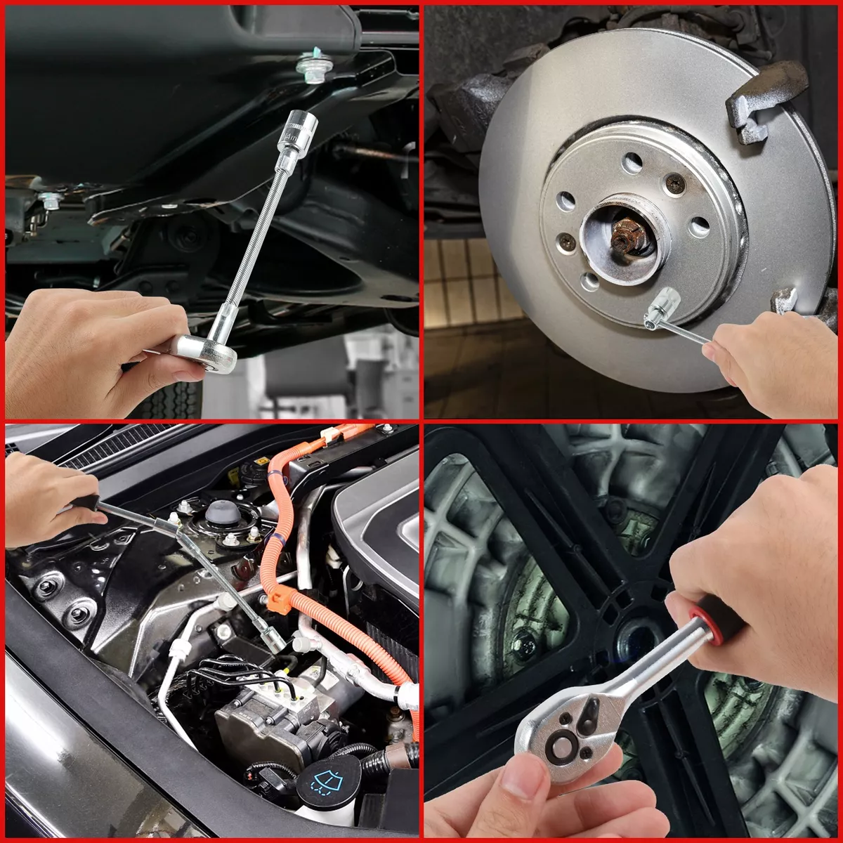 Kit Juego De Herramientas Manuales Mecanicas Mecanico Dados