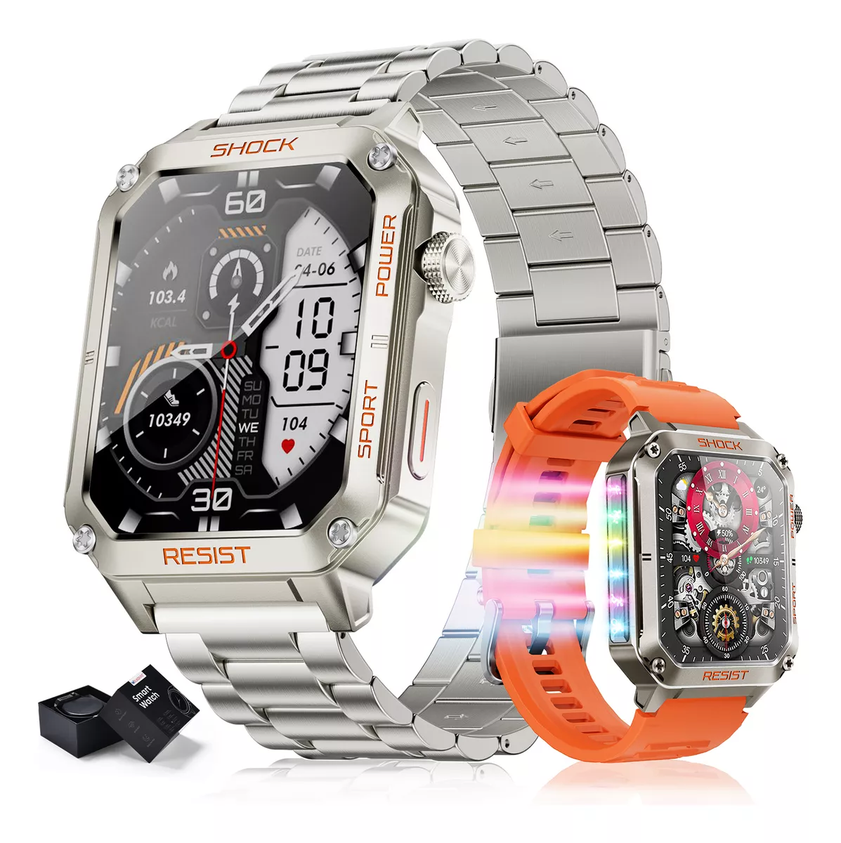 Reloj Smartwatch 1.91'' Reloj Inteligente Bluetooth Llamada
