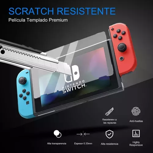 Kit De 30 Accesorios Funda Para Nintendo Switch Oled Estuche