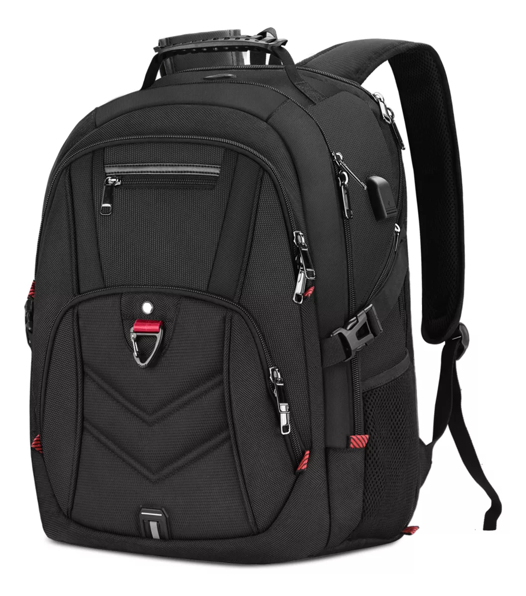 Mochila urbana Newhey NEWHEY-9901 color negro 50L Antirrobo Impermeable