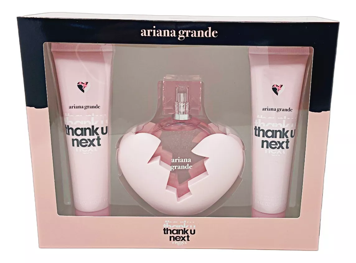 Kit de eau de parfum Thank U Next de Ariana Grande, 100 ml (3 unidades)