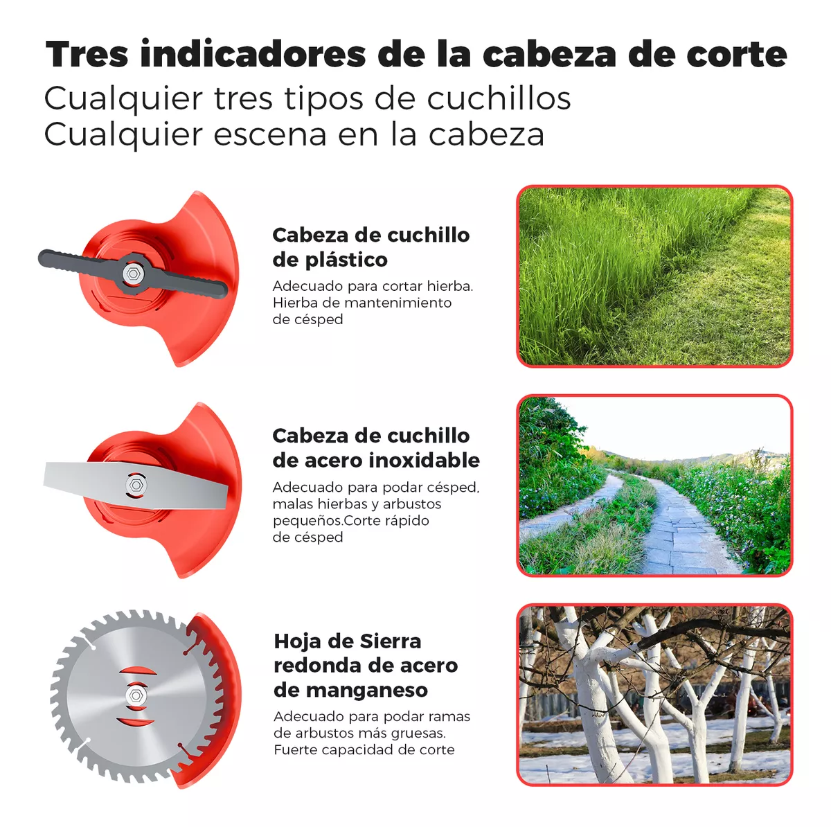 Desbrozadora Inalámbrica Electrica Podadora Pasto 2 Baterías