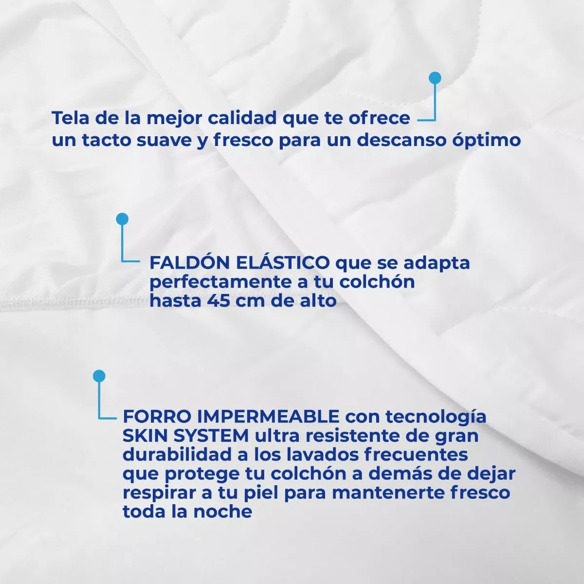 Spring Air Protector De Colchón Micro - Dry - Matrimonial