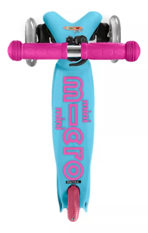 Monopatín diablo de pie Micro Mini Deluxe Micro  turquesa