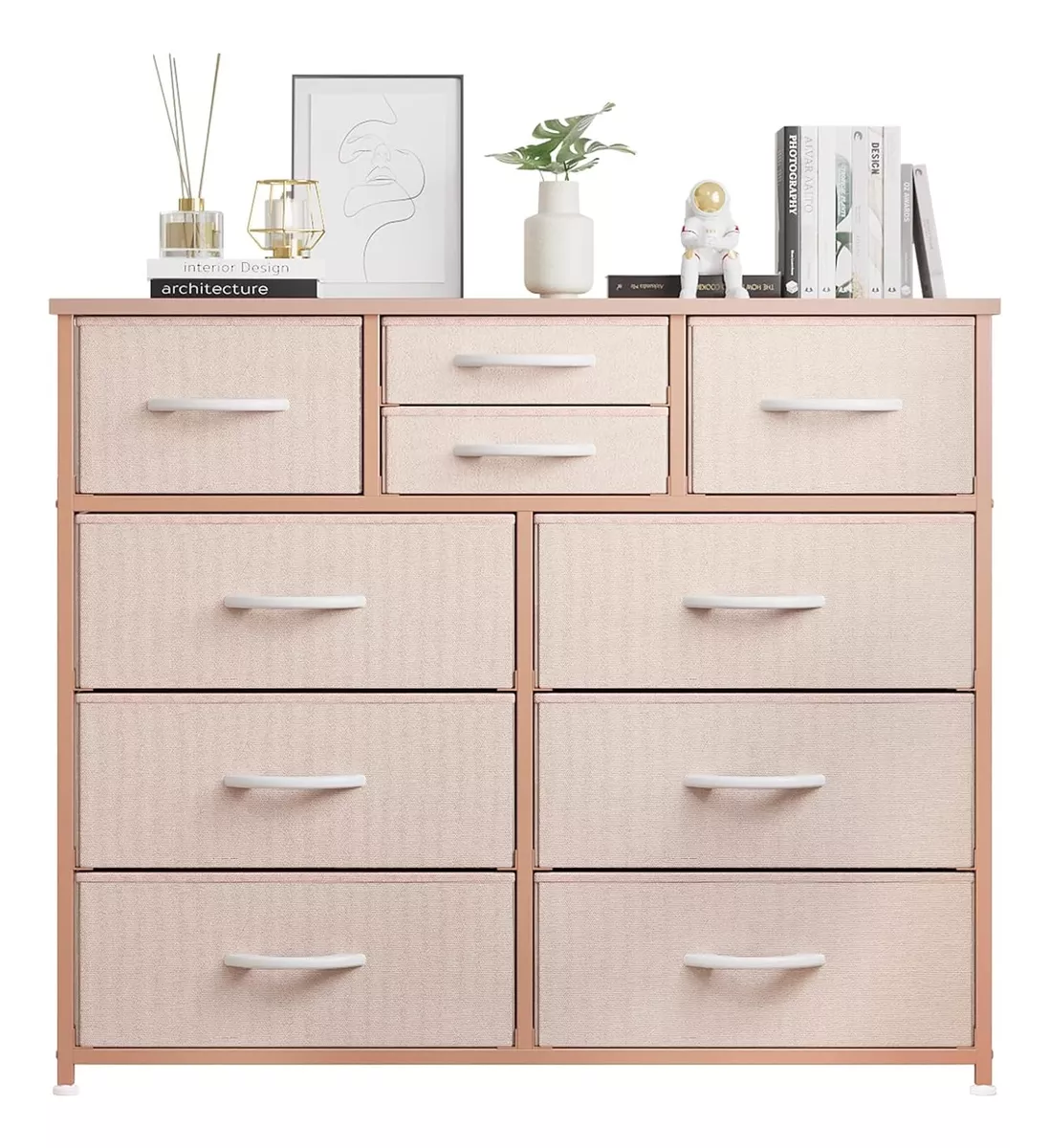 Mueble Organizador Comoda Para Ropa Con 10 Cajones