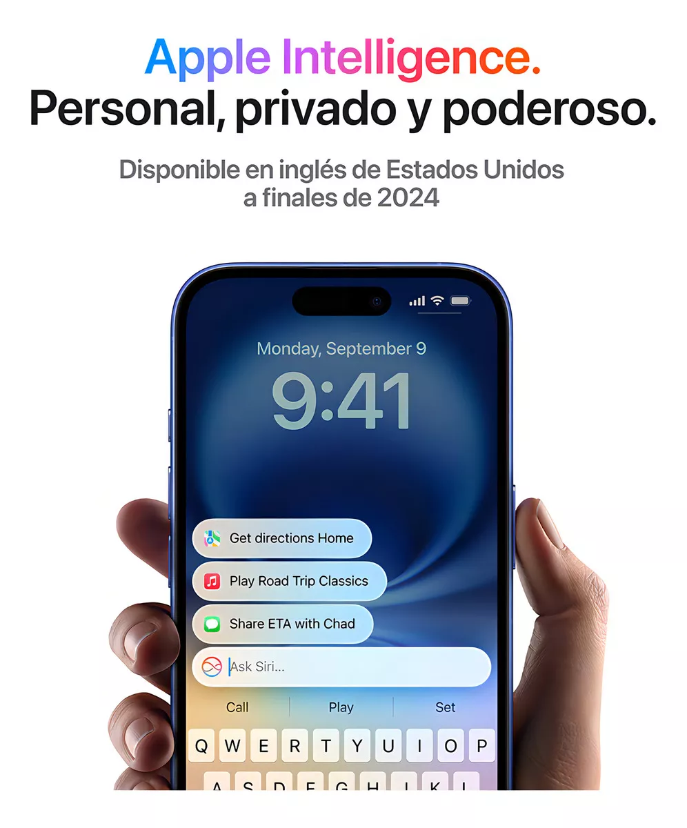 Apple iPhone 16 Plus (128 GB) - Verde azulado