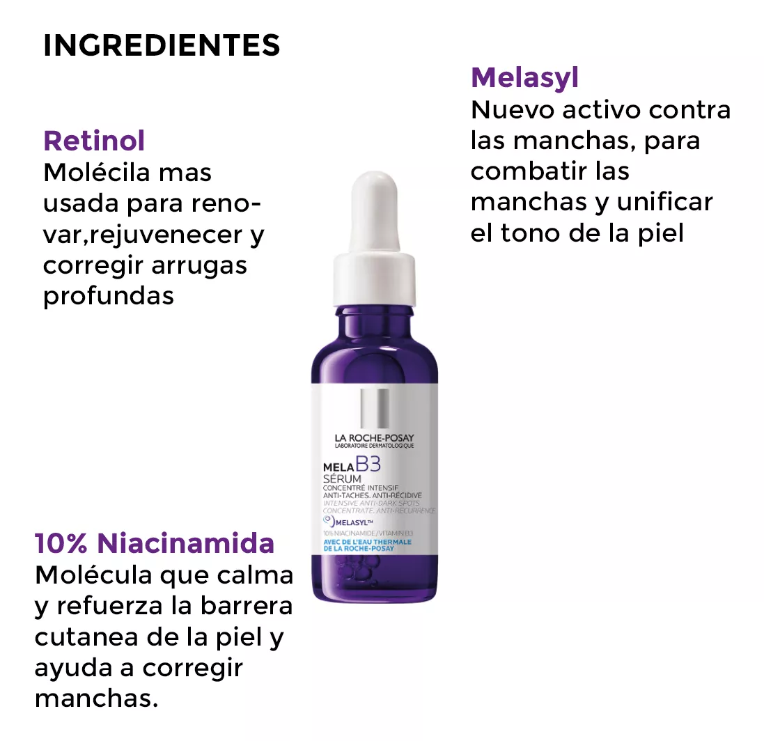 Kit Anti-manchas Despigmentante Melasyl La Roche Posay 3 Pcs