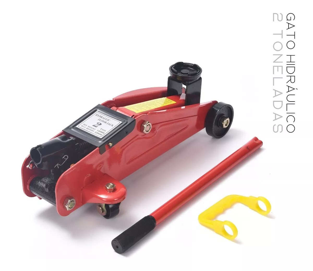 Gato Hidraulico De Patin 2 Toneladas Uso Rudo Automotriz Picool