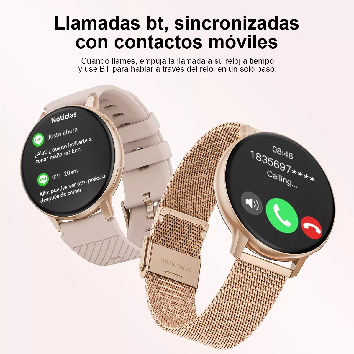FoxBox- Smartwatch Para Mujer Reloj Inteligente Deportivo BW0608 Android / IOS 1.39
