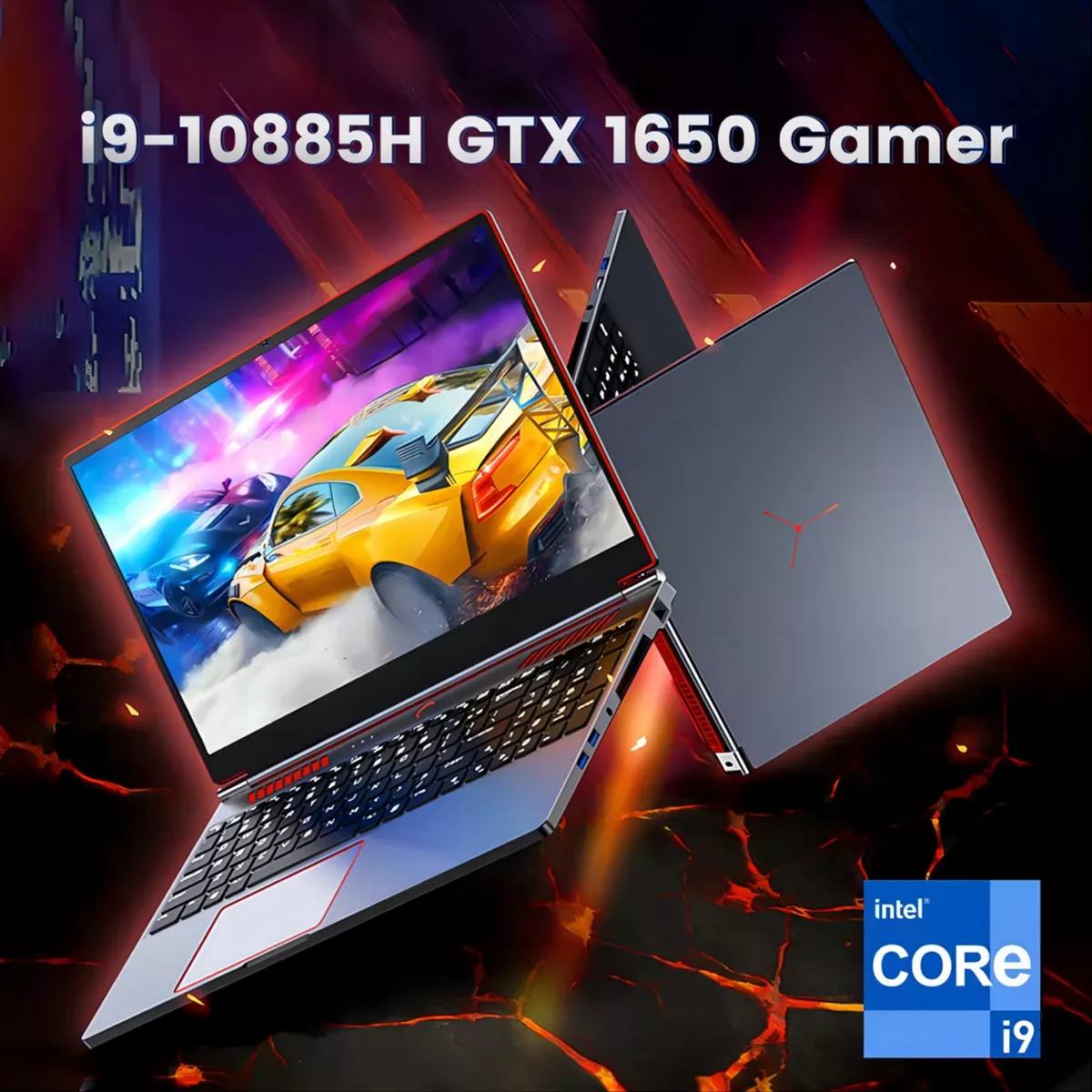 Laptop Gamer 16.1  Full Hd 32gb Ram 1tb Ssd Core I9 10885h Gtx 1650 Tarjeta Gráfica Nvidia Teclado Retroiluminado Rgb Windows 11 Home Usb-c, Usb-a Hdmi Wi-fi 6 Y Bluetooth