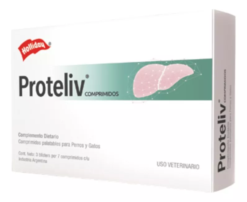 Proteliv 21 Comprimidos Holliday Protector Hepático