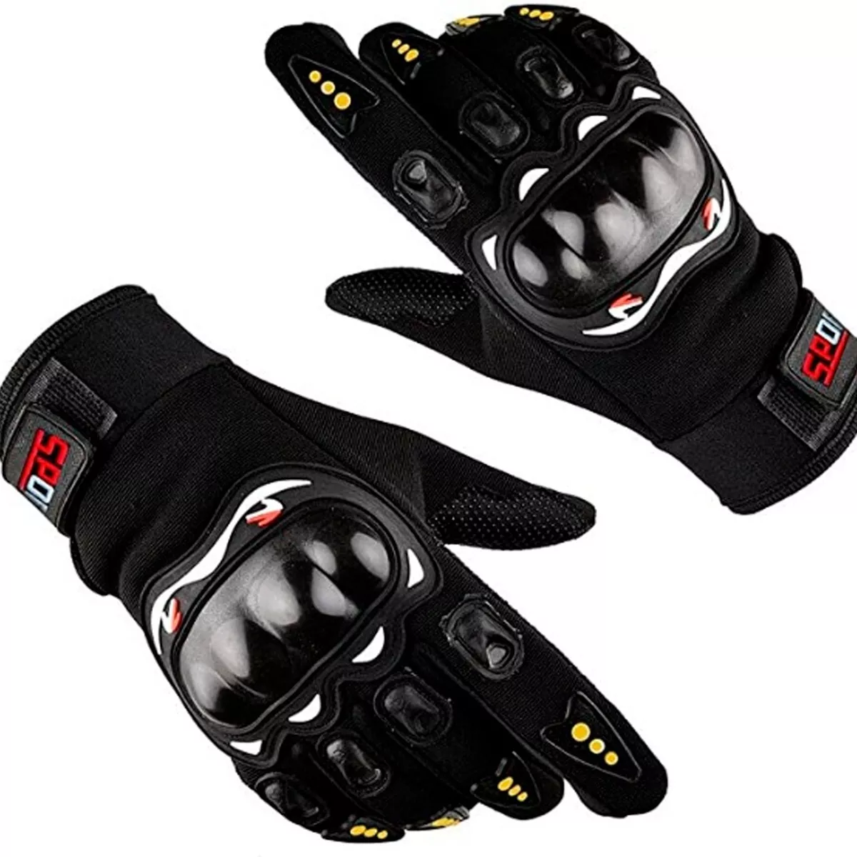 Guantes Con Proteccion Motociclista Anti Derrape Táctil Talla Grande
