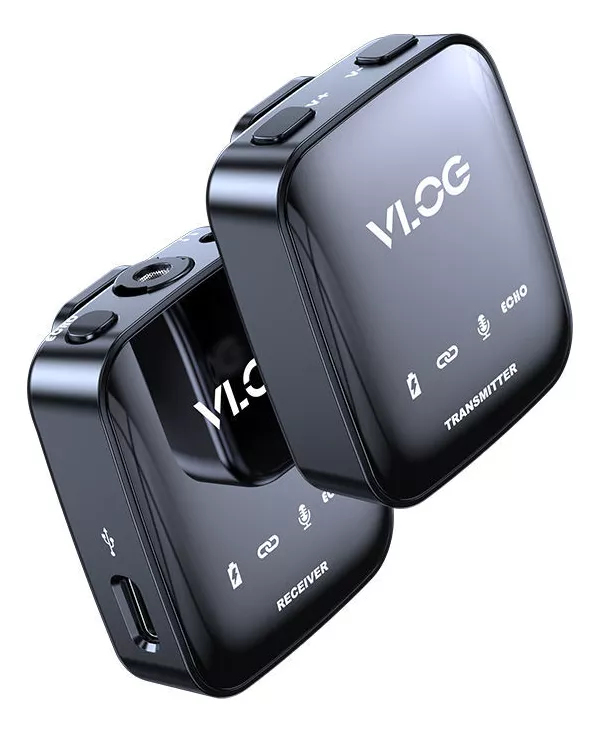 Micrófono Lavalier Solapa Inalámbrico Para Celular Pc Gamer