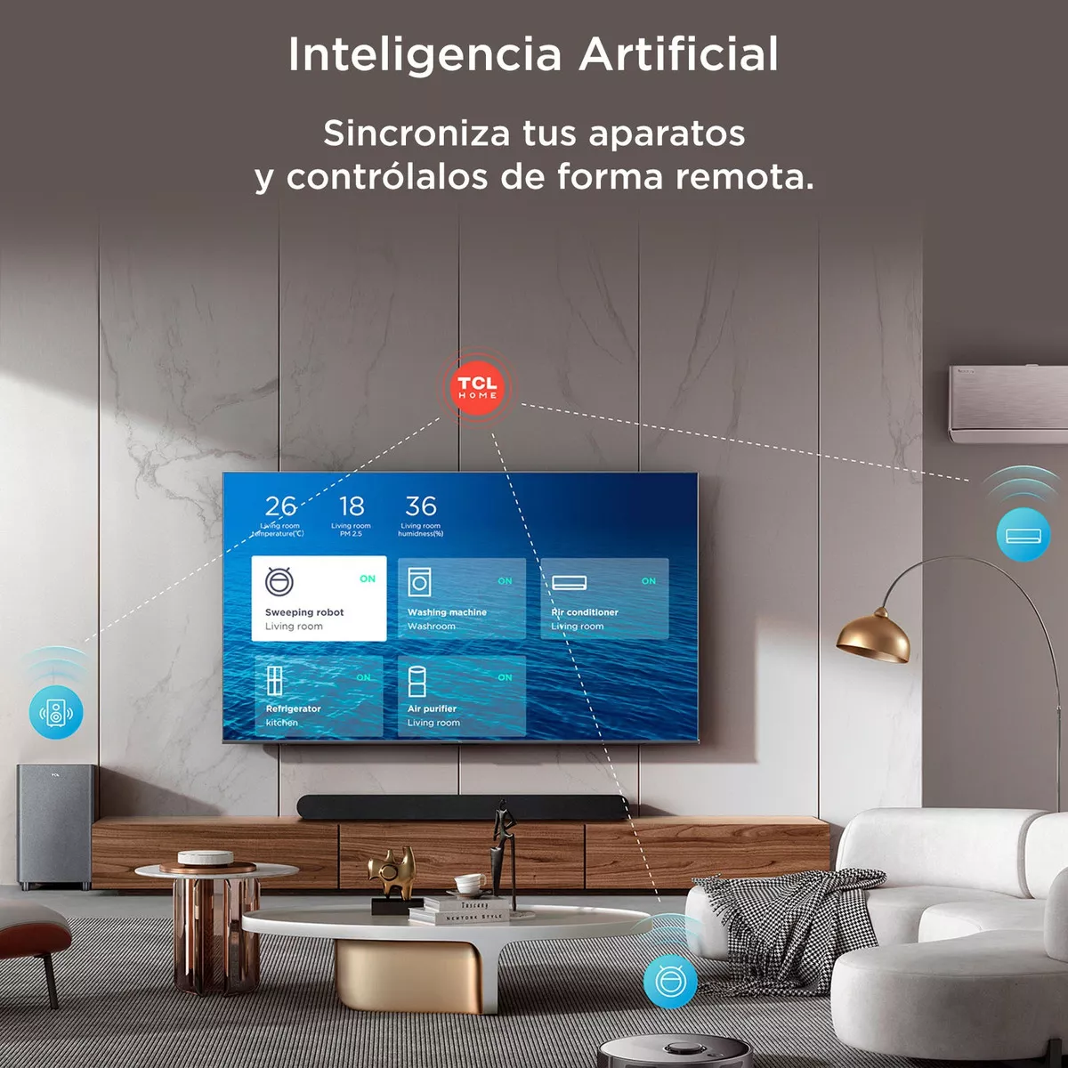 Smart Tv Pantalla 55 Tcl 55q650g Google Tv Qled