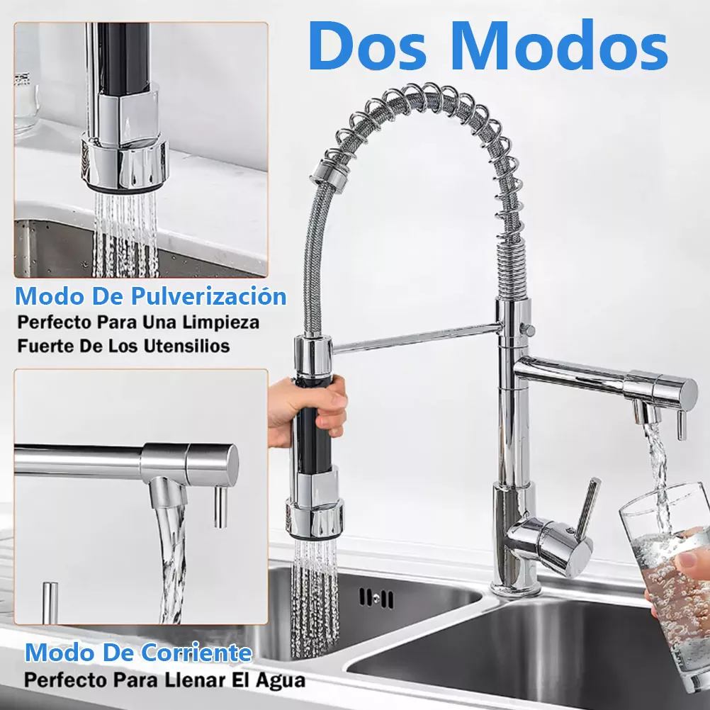 Grifo Cocina Monomando Fregadero Llave Mezcladora Tarja Flex