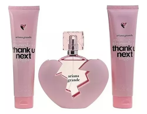 Kit de eau de parfum Thank U Next de Ariana Grande, 100 ml (3 unidades)