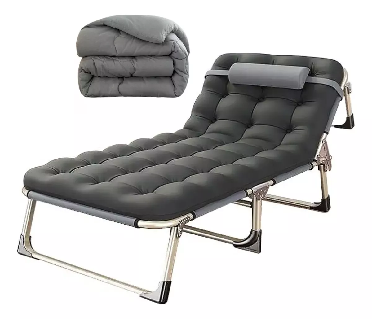 Cama Plegable Portatil Reforzado Colchon Desmontable 195cm