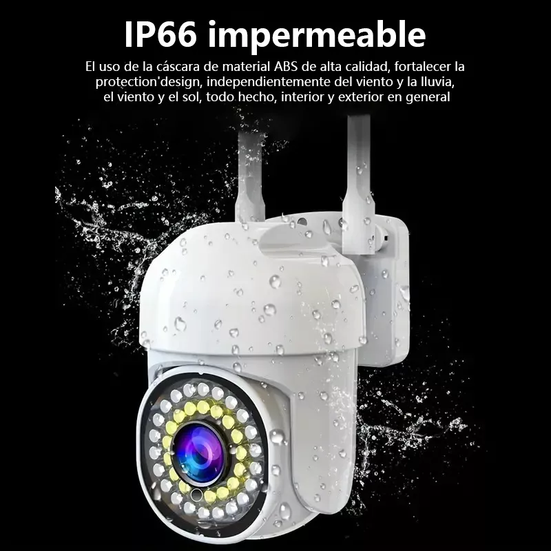 Cámara Espía Mvpsmart Q10 Hd 2mp Inalámbrica Ptz Foco