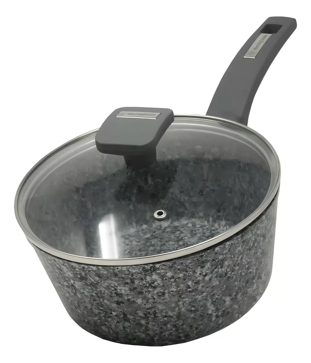 Westinghouse Olla Antiadherente De Mármol Gris Granito 20cm