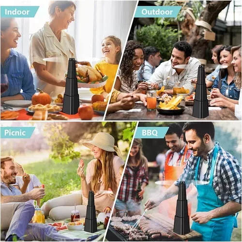 Repelente Ahuyenta Moscas Mosquitos Ventilador Para Mesa 2