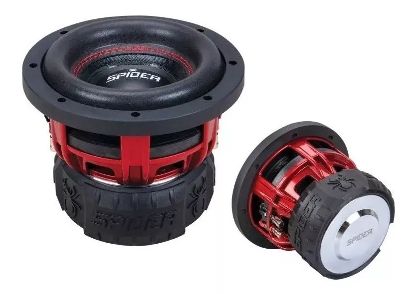 Subwoofer Profesional Spider De 6.5 Pulgadas 2000w Sr-6max2 Color Negro