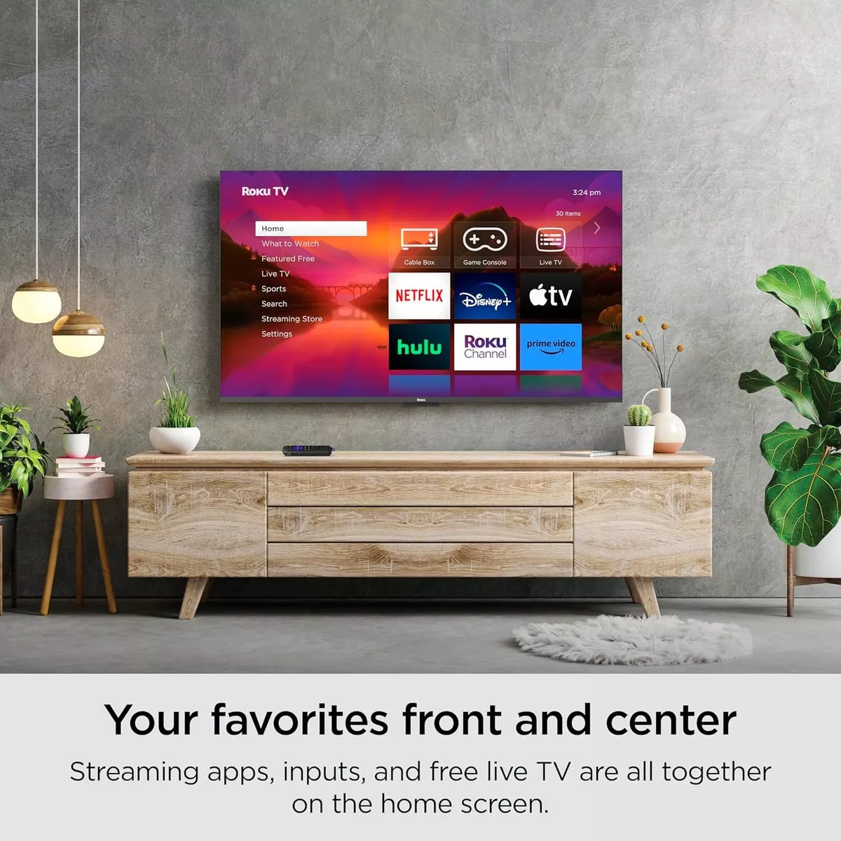 Smart Tv Roku 55 Pulgadas Led 4k Hdr 10 Class Select