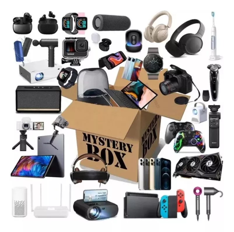 Caja Sorpresa Misteriosa Electrónica Gold Oferta Hot Sale