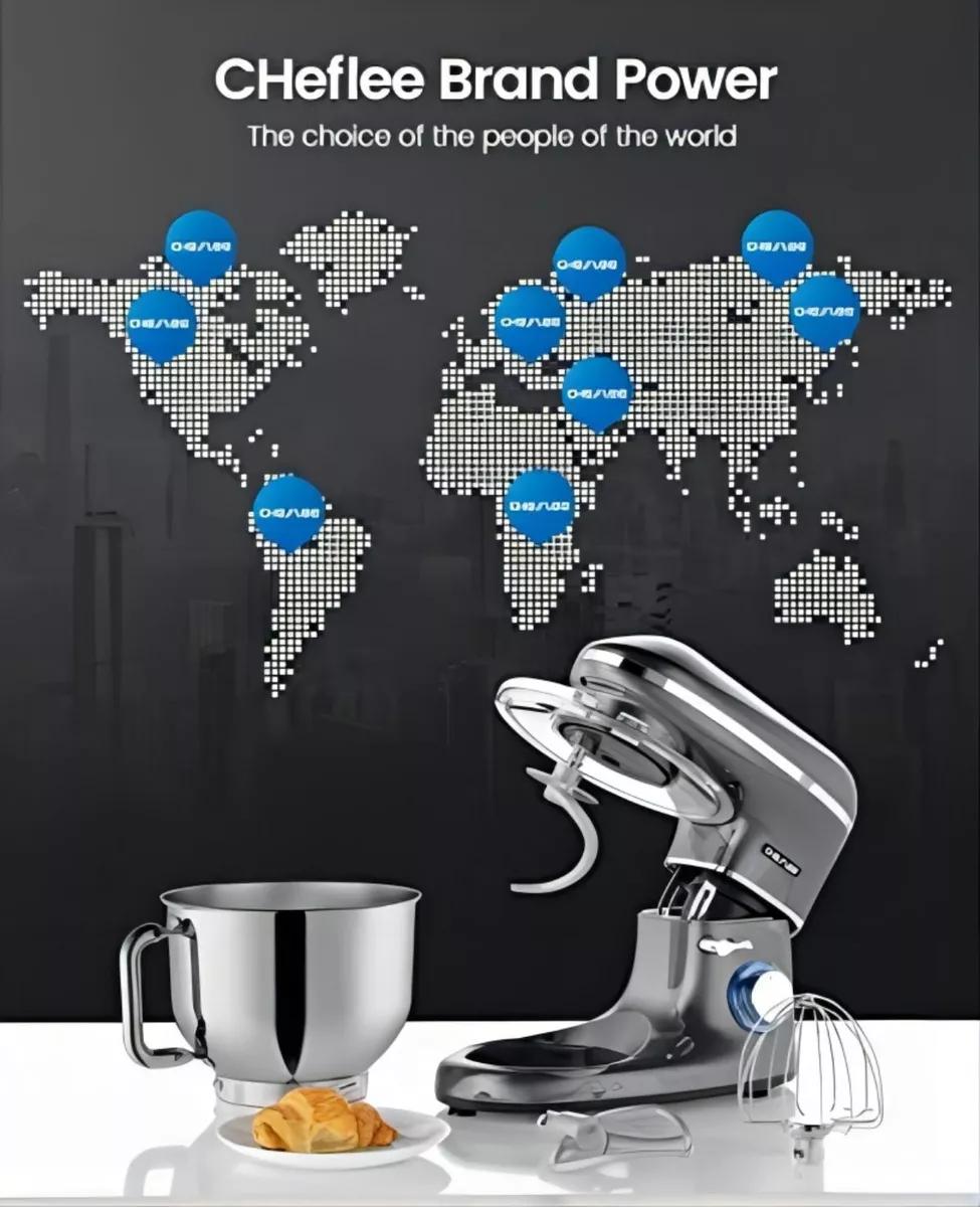 6 Velocidades, Batidora De Pedestal Eléctrico 120v-60hz 660w