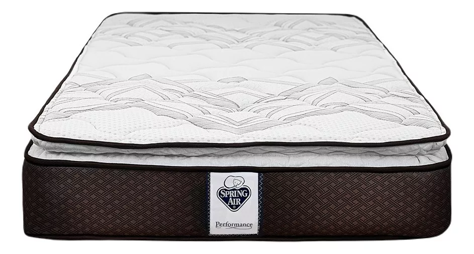 Colchón King Size Alta Tecnología De Resortes Spring Air Con Pillow Top Super Value.
