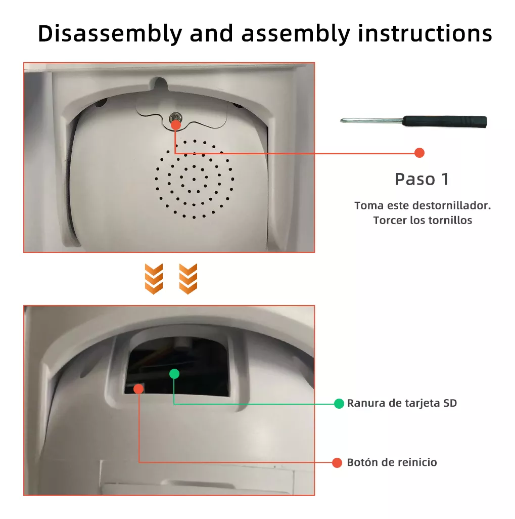Solar Cámara De Seguridad Dawang Tyn1 2.5k Fhd 4mp Wifi Ptz Con Baterías
