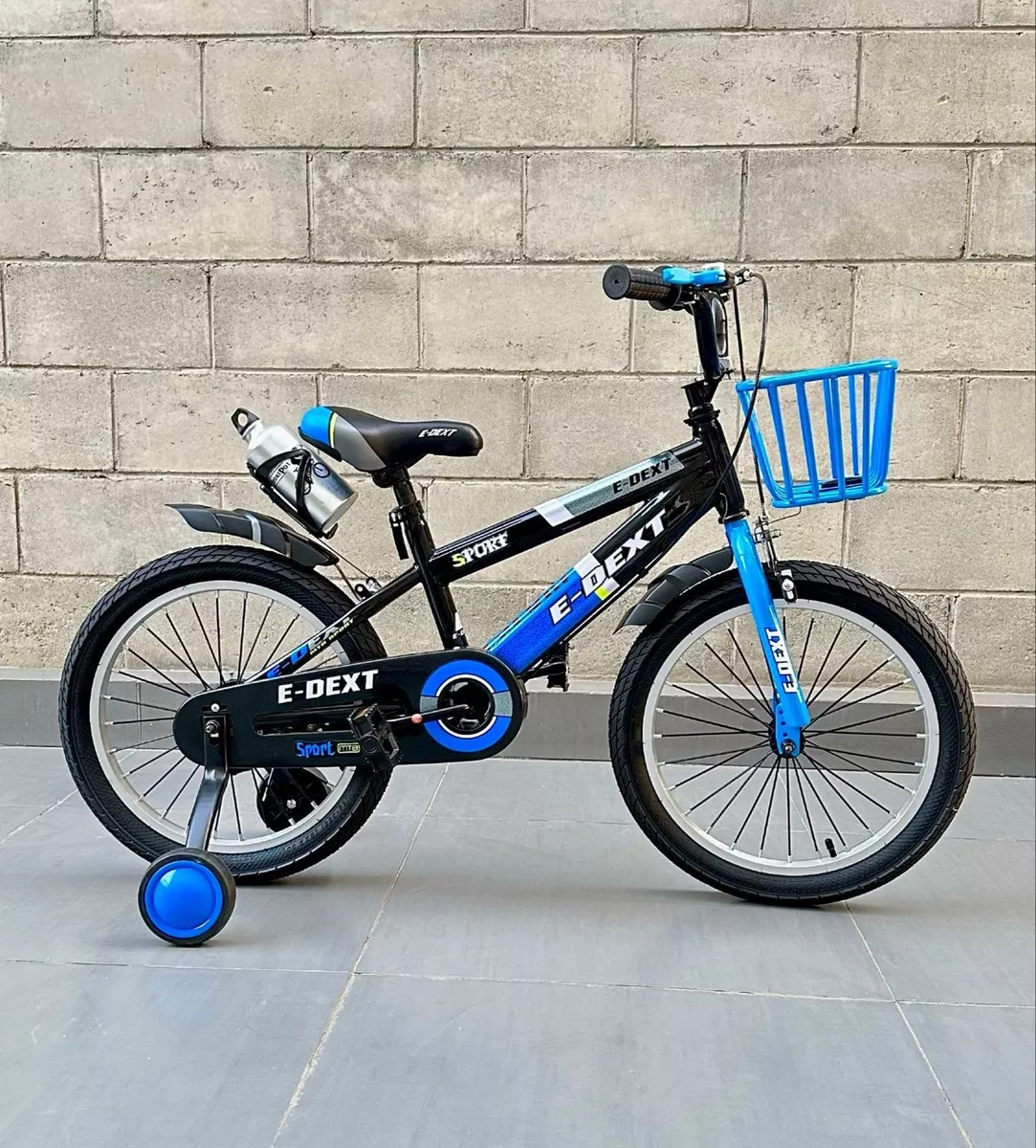 Bicicleta Infantil Para Niños Rodada 18 Cuadro M Entrenadora