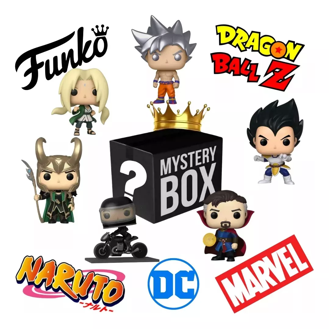 Funko Pop Caja Sorpresa Mystery Box 3 Pza 2 Pop + 1 Especial