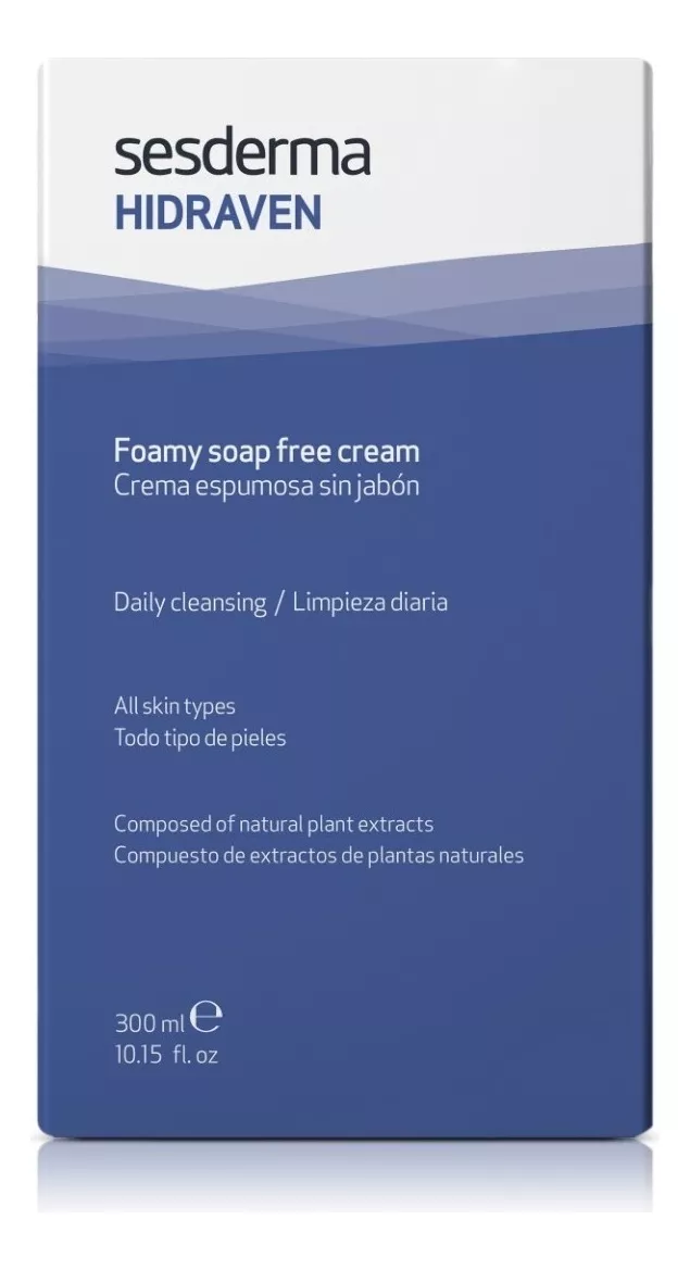 Hidraven Crema Espumosa Sin Jabon 300 Ml