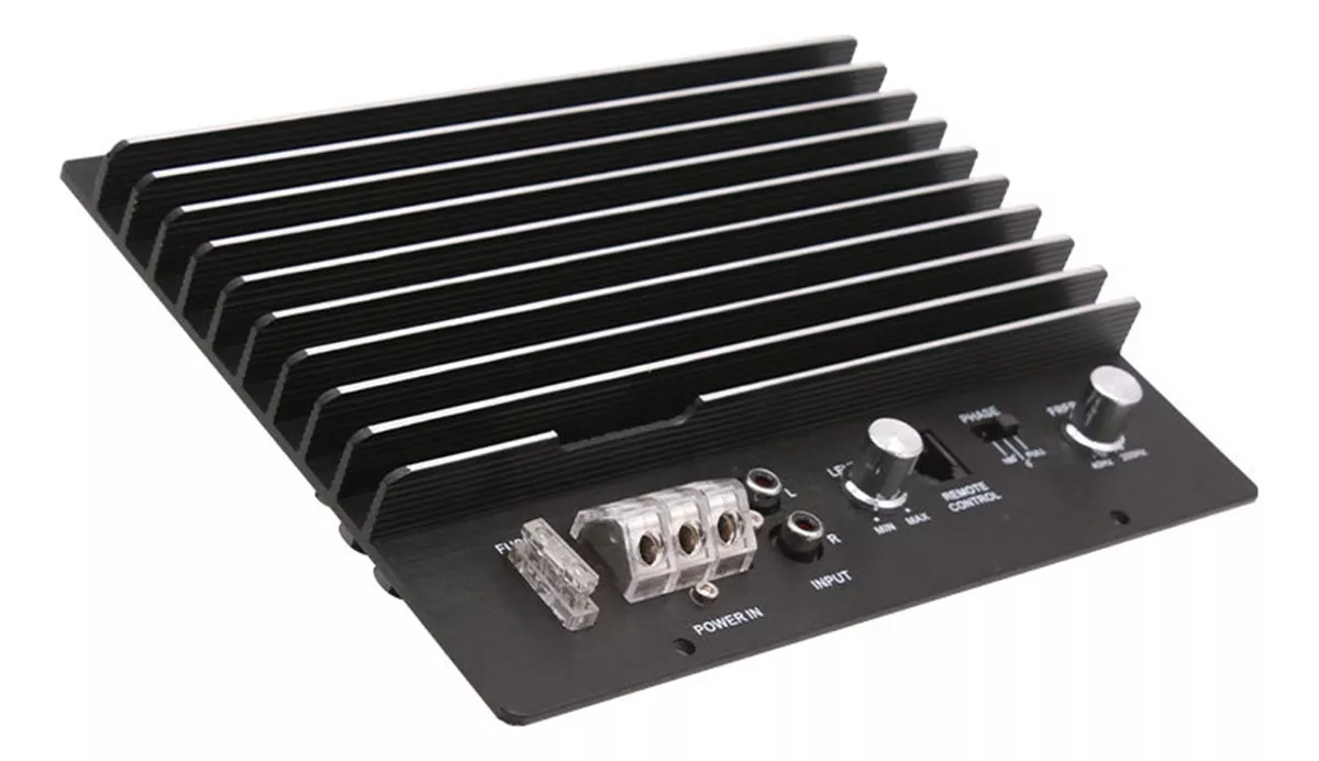Amplificador Para Auto 1500 W 1 Canales Profesional
