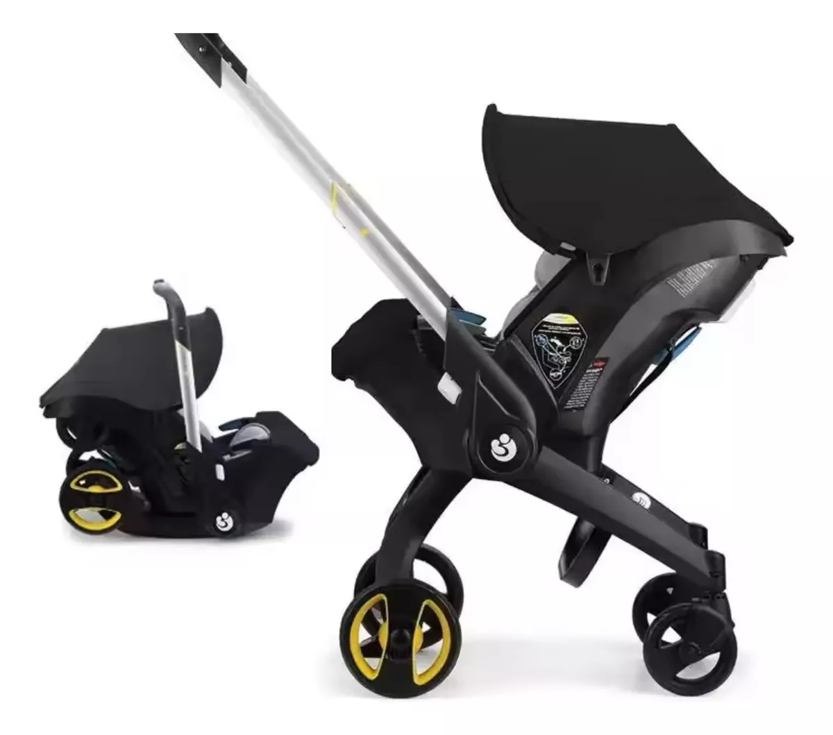 Carriola Tipo Doona Bebe Convertible A Silla De Coche