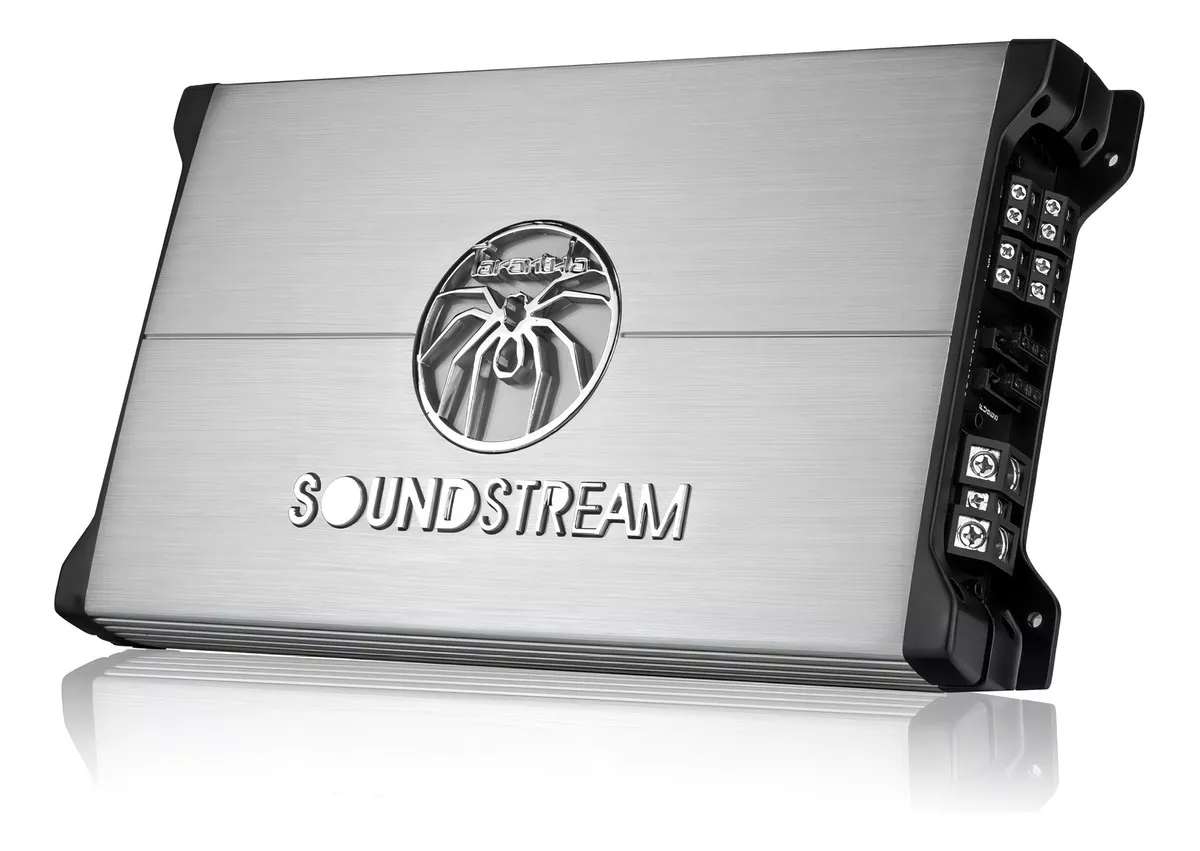 Amplificador Clase D 4 Canales 1200w Tarántula Soundstream