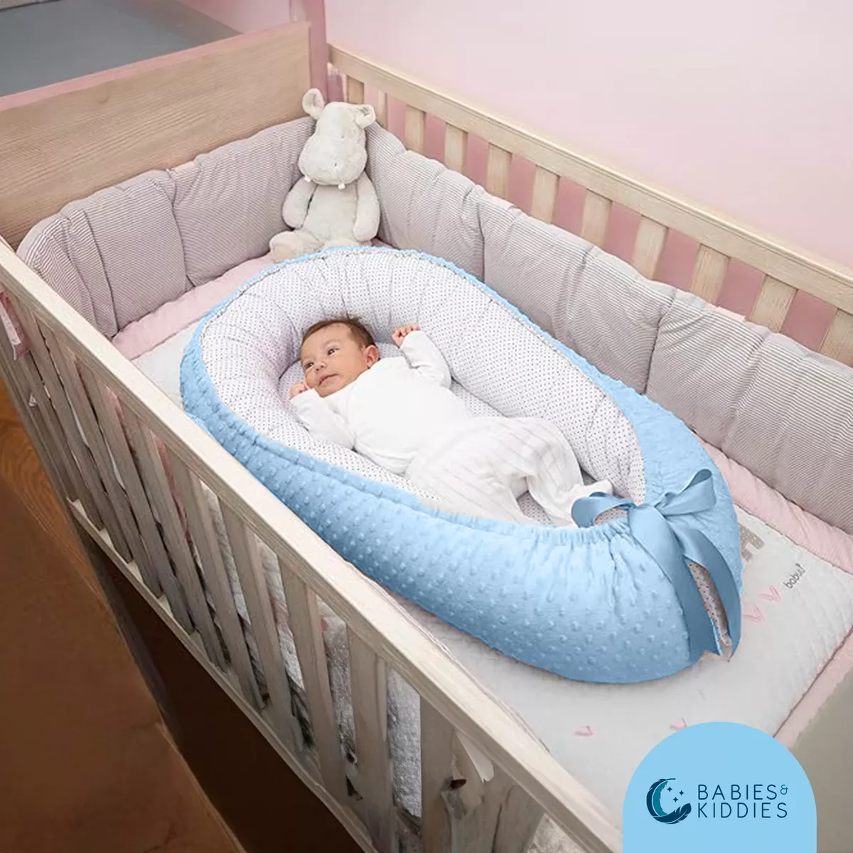 Nido Colecho Bebés Cuna Portátil Cama Camita (doble Vista)