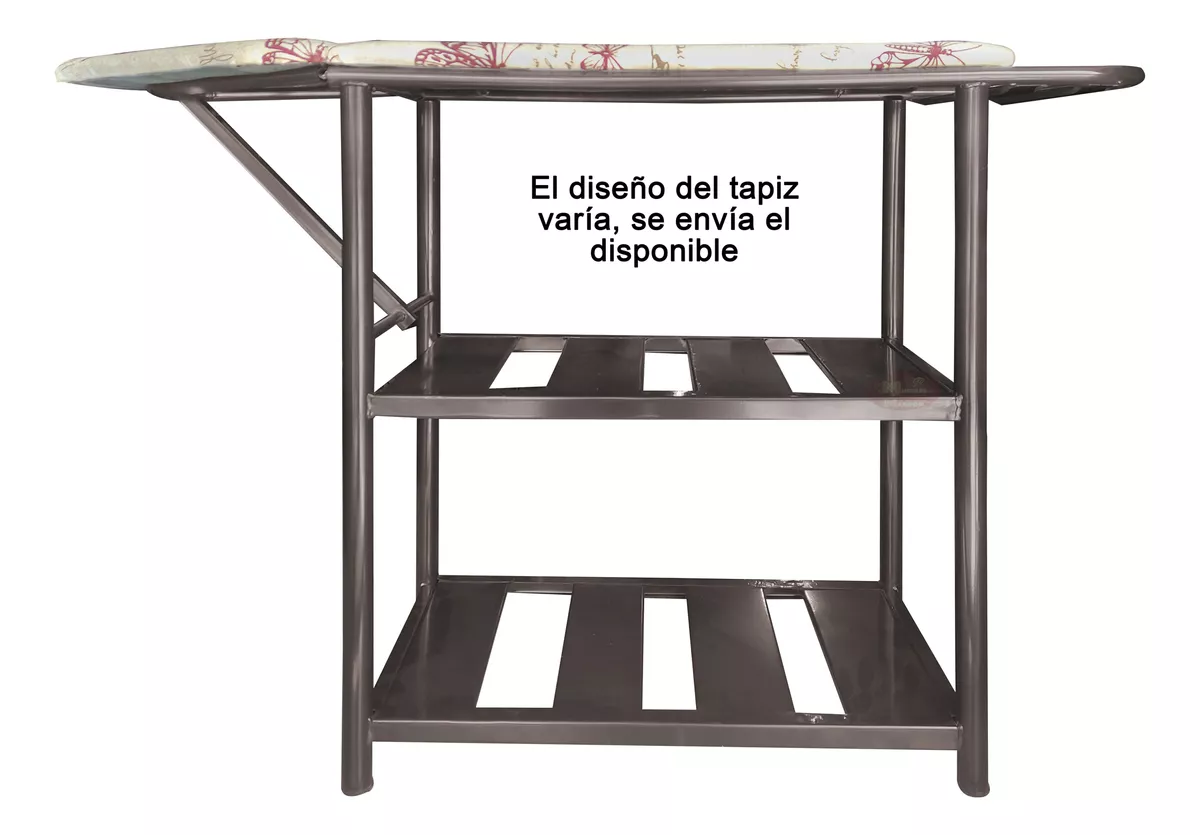 Práctico Burro Mesa De Planchar Plegable, De Acero Tubular.